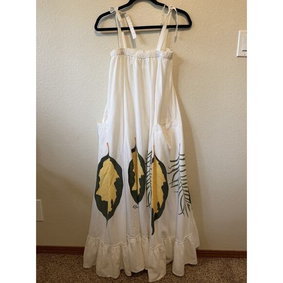 Cefonso Dresses & Skirts - Hand Painted Wearable Art Maxi Dress Boho Artisan Philippines Small
